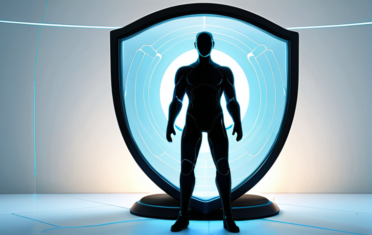2"

**Image Prompt 2: Data Minimization Shield**
"A confident individual, represented by a clear silhouette or a determined gaze, stands empowered behind a translucent, glowing digital shield or barrier. This shield symbolizes the 'Data Minimization Principle,' actively protecting them from unnecessary incoming personal data streams. The background features clean, minimalist lines and a calm, secure network interface, representing user control, responsible AI development, and a trustworthy digital future. The aesthetic is bright, empowering, and futuristic concept art, emphasizing safety and balance. --ar 16:9 --v
